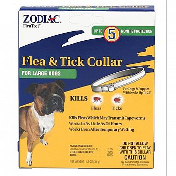 Zodiac Flea and Tick Collar - Large Dogs