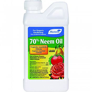Monterey 70% Neem Oil  16 OUNCE (Case of 12)