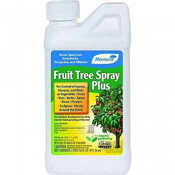 Monterey Fruit Tree Spray Plus Concentrate  16 OUNCE (Case of 12)