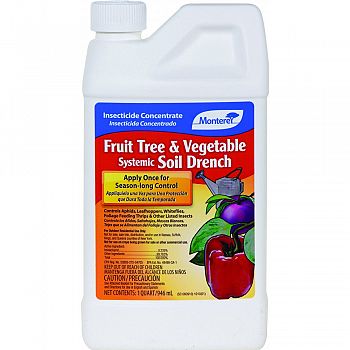 Fruit Tree & Vegetable Systemic Soil Drench Conc  32 OUNCE (Case of 12)