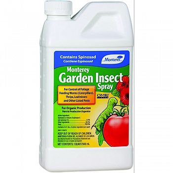 Monterey Garden Insect Spray Concentrate  32 OUNCE (Case of 12)