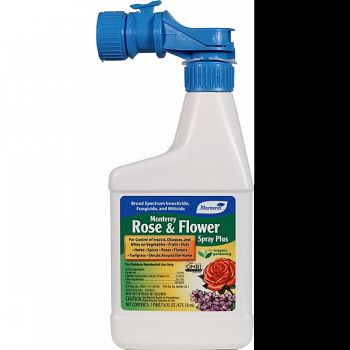 Monterey Rose And Flower Spray Plus Ready To Spray  16 OUNCE (Case of 12)