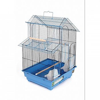 Parakeet House Style Cage 16in x 14in x 24in  (Case of 2)