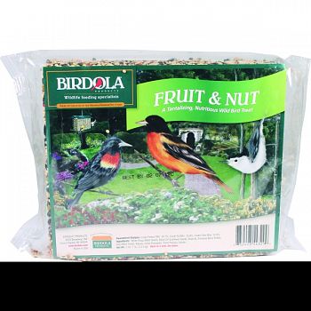 Birdola Fruit And Nut Seed Cake  2.44 POUND (Case of 8)