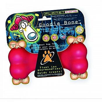 Kong Red Goodie Bone Dog Treat Toy