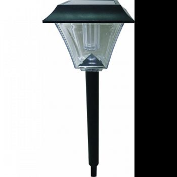 Lantern Lumen Solar Pathway Lights BLACK 7X6X23 INCH (Case of 6)