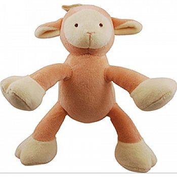 Brooklyn Design Lolly Lamb Plush Squeaker Dog Toy