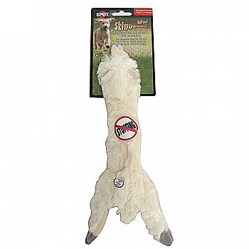 Skinneeez Wooly Sheep Dog Toy 13 in.