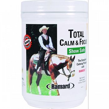 Total Calm & Focus Show Safe Supplement For Horses  1.12 LB/30DAY