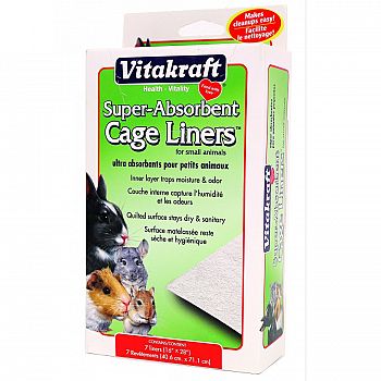 Absorbent Small Animal Cage Liners