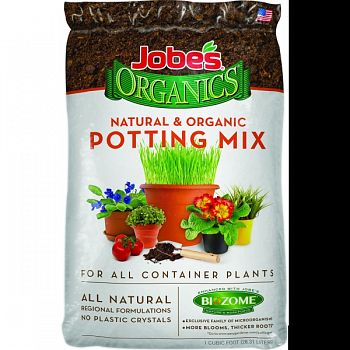 Jobes Organics Potting Mix  1 CUBIC FOOT