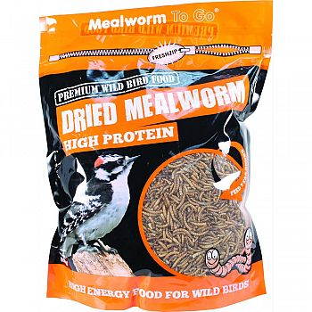 Mealworm To Go Dried Mealworm 30 oz. Tub