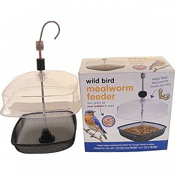 Premium Wild Bird Mealworm Feeder