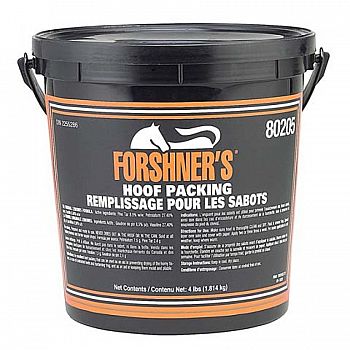 Forshners Medicated Hoof Pack - 4 lbs