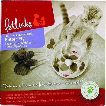 Petlinks Flitter Fly Electronic Cat Toy  