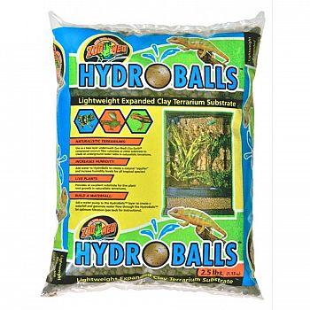 HydroBalls Lightweight Expanded Clay Terrarium Substrate - 2.5 lb.