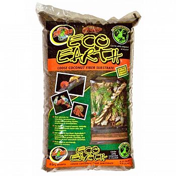 Eco Earth Loose Coconut Fiber Substrate for Terrariums - 8 qt.
