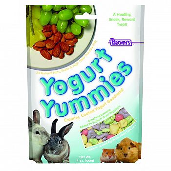 Yogurt Yummies Treat for Small Pets 4 oz.