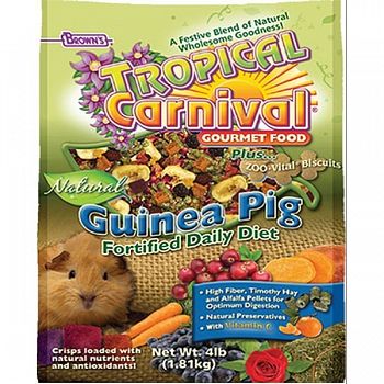 Tropical Carnival Natural Guinea Pig - 4 lbs.