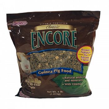 Encore Classic Natural Guinea Pig Food - 4 lb.