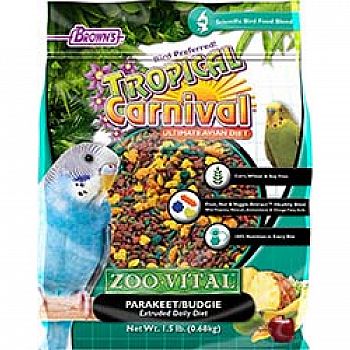 Tropical Carnival Zoo-vital Parakeet Food