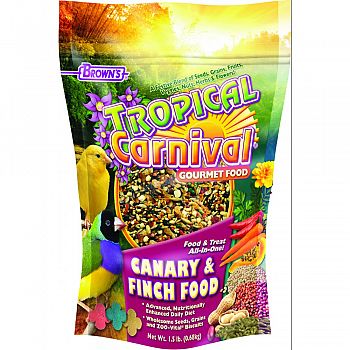 Tropical Carnival Canary And Finch Food  1.5 POUND