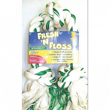 Fresh N Floss 3 Knot Dog Rope Tug