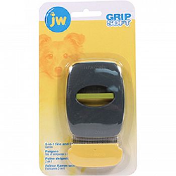 Grip Soft 2-in-1 Fine And Flea Combs