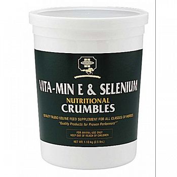 Vita E and Selenium Crumbles 2.5 lbs