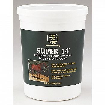 Super 14 Equine Skin & Coat Supplement