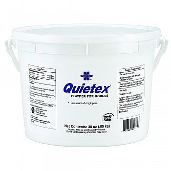 Quietex Powder Calming Supplement For Horses  30 OUNCE