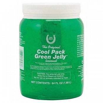 Cool Pack Green Jelly - Horses 1/2 gallon