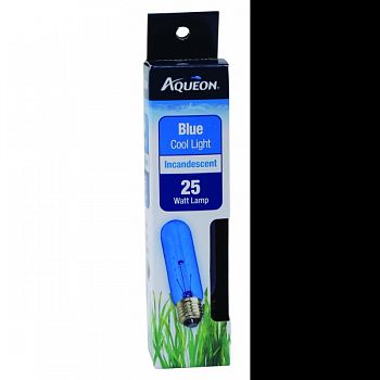 Blue Cool Light Incandescent Bulb BLUE T10/25 WATT