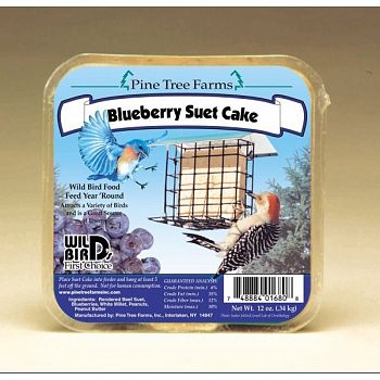 Pine Tree Farms Blueberry Suet Cake 12 oz.