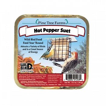 Never Melt Hot Pepper Suet Cake 13 oz. 