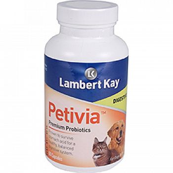 Petivia Digestive Probiotics For Dogs & Cats