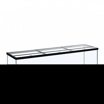 Glass Canopy For Rectangular Aquariums Hinged  36X13 INCH