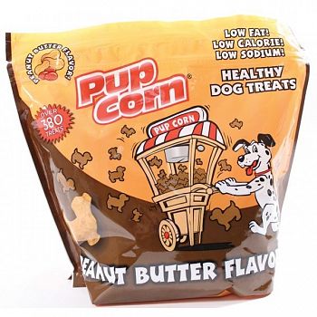 Pupcorn Healthy Dog Treats - Peanut Butter / 16 oz.
