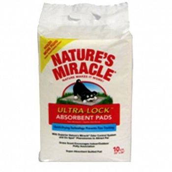 Natures Miracle Ultra-Lock Absorbent Training Pads