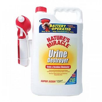 Natures Miracle Urine Destroyer Power Spray - 1.5 gallon