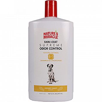 Natures Miracle Natural Oatmeal Shampoo/conditionr