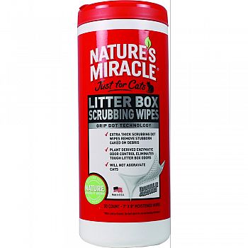 Nature S Miracle Just For Cats Litter Box Wipes