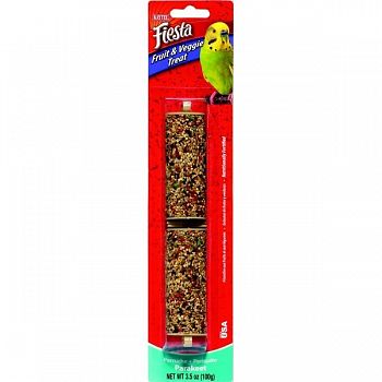 Fiesta Fruit/ Veggie Treat Stick - Parakeet / 3.5 oz.