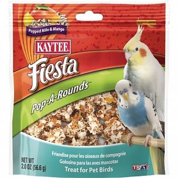 Fiesta Pop-a-rounds Treat - Mango / Pet Birds - 2 oz.