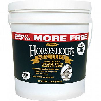 Horseshoer S Secret Pelleted Supplement For Horse  11 POUND BONUS