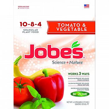 Jobes Tomato & Vegetable Synthetic Fertilizer - 3.5 lb.