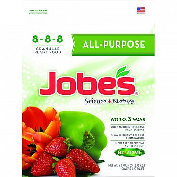 Jobes All Purpose Synthetic Fertilizer - 6 lb.