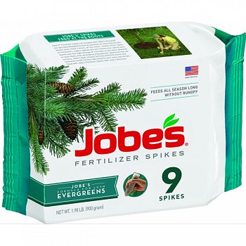 Jobes Evergreen Fertilizer Spikes  9 PACK