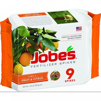 Jobes Fruit Tree Fertilizer Spikes  9PK