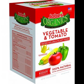 Jobes Organics Water Soluble Veg/tomato Plant Food  10 OUNCE